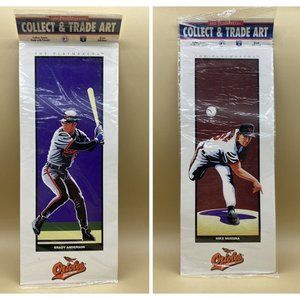 1993 Orioles Playmakers Mike Mussina & Brady Anderson LOT 2 Sealed READ